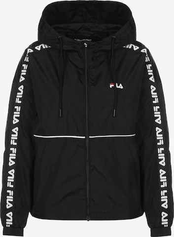 FILA Kapuzenjacke ' Bianco Tattum ' in Schwarz: predná strana