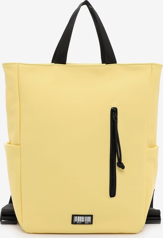 Emily & Noah Backpack ' Kairo ' in Yellow: front