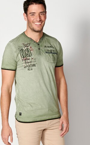 KOROSHI T-Shirt in Grün