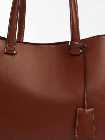 MANGO Käsilaukku 'BELLO' värissä ruskea