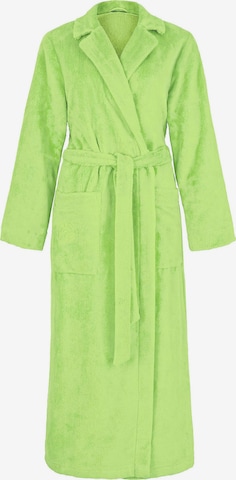 FÉRAUD PARIS Short Bathrobe ' Spa ' in Yellow: front