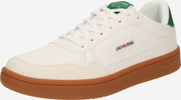 Baskets basses 'JFWBounce' JACK & JONES en blanc : devant
