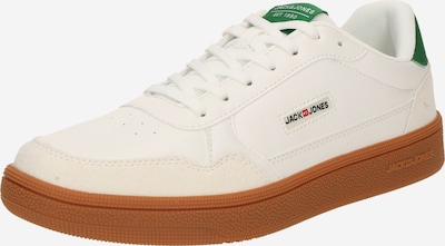 JACK & JONES Matalavartiset tennarit 'JFWBounce' värissä vihreä / valkoinen, Tuotenäkymä