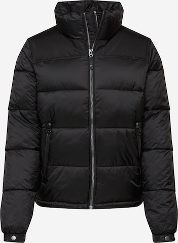 Superdry Zimní bunda – černá: přední strana