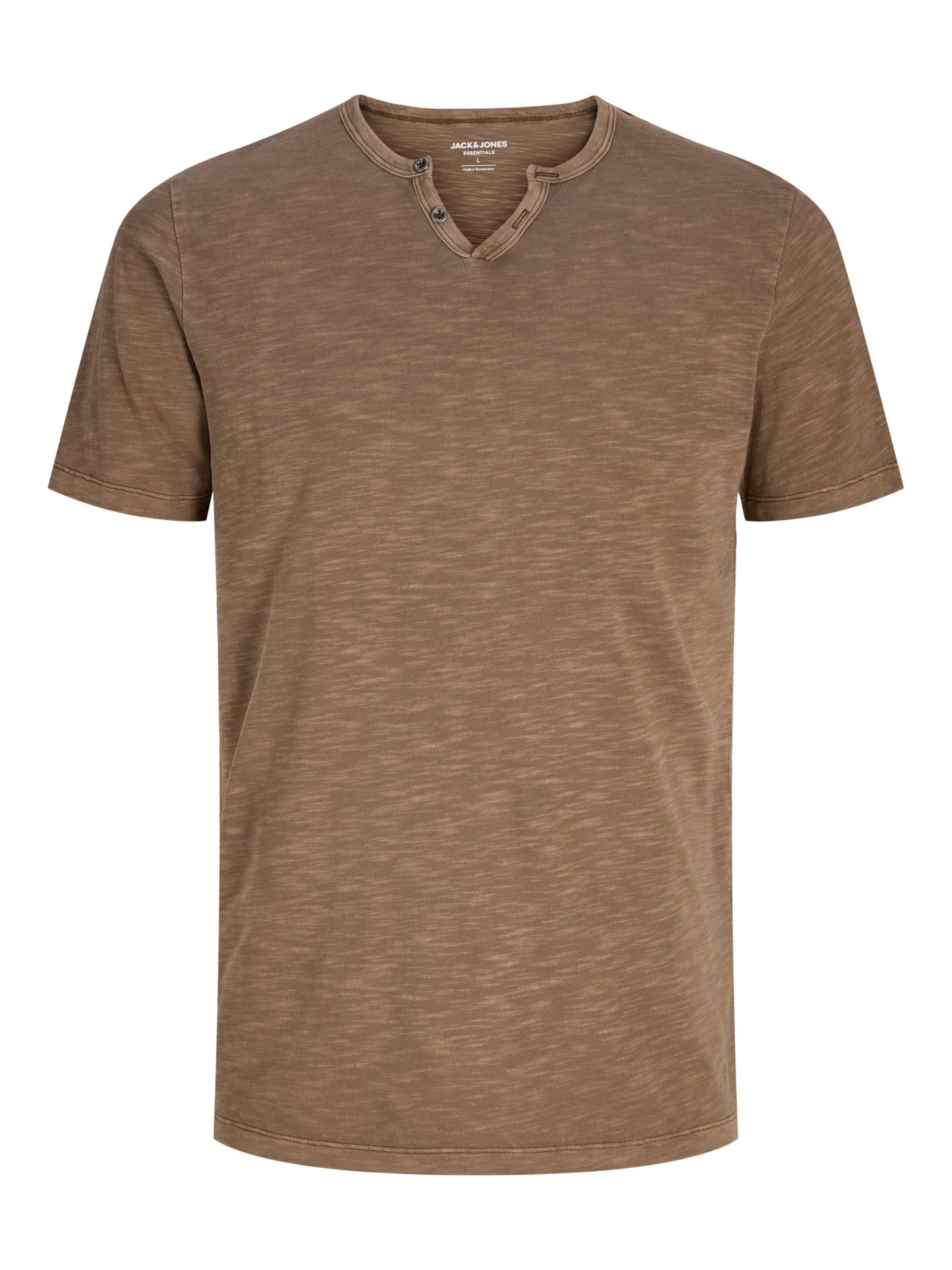 JACK & JONES Bluser & t-shirts 'JJESplit' i brun: forside