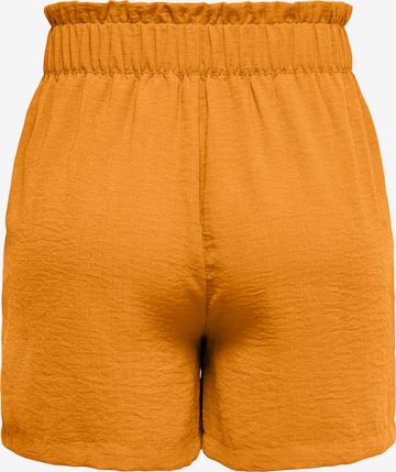 JDY Regular Trousers 'Divya' in Orange