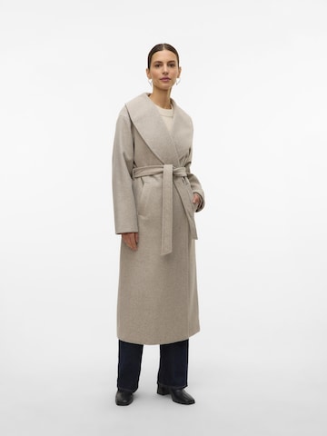 VERO MODA Overgangsfrakke 'VMANNE' i beige: forside