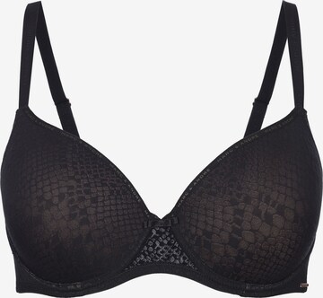 Push-up Soutien-gorge Marc & André en noir : devant