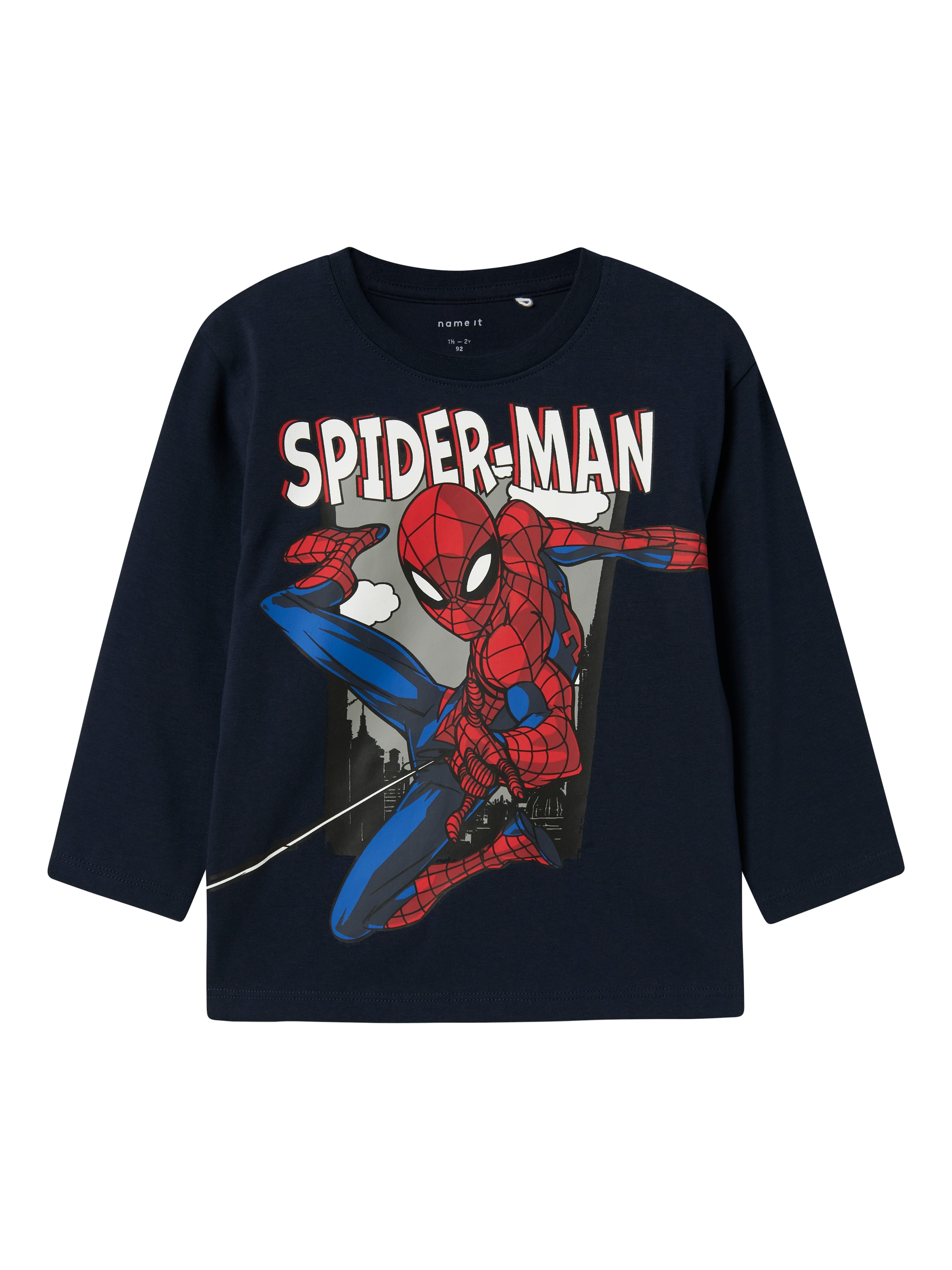 NAME IT - Camiseta 'NMMJuice Spider' en azul: frente