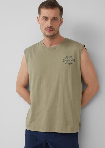 s.Oliver Shirt in Groen: voorkant