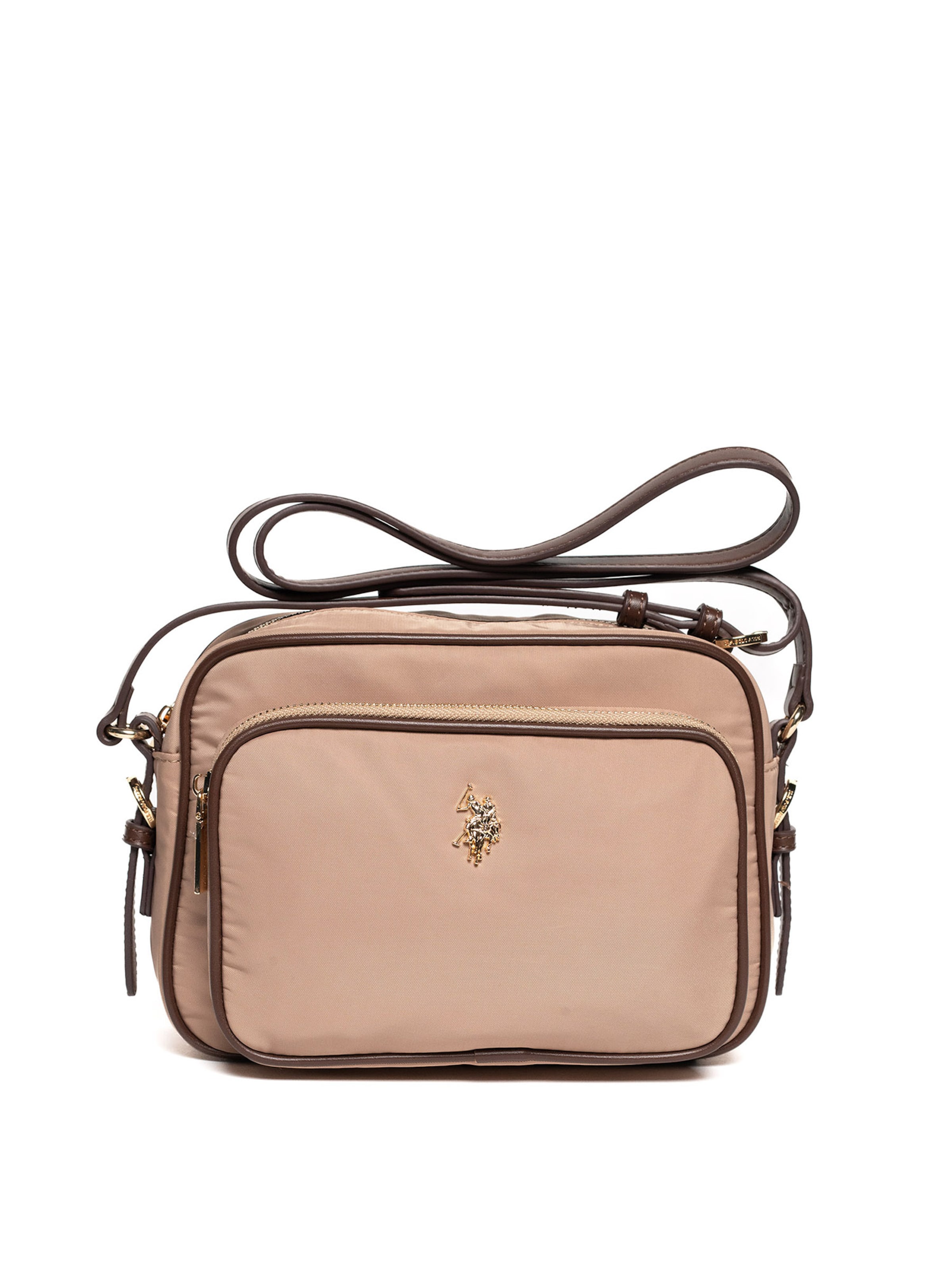 Borsa a spalla di U.S. POLO ASSN. in grigio: frontale