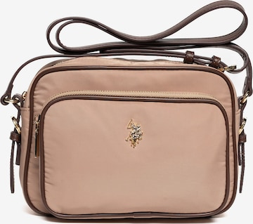 Borsa a spalla di U.S. POLO ASSN. in grigio: frontale