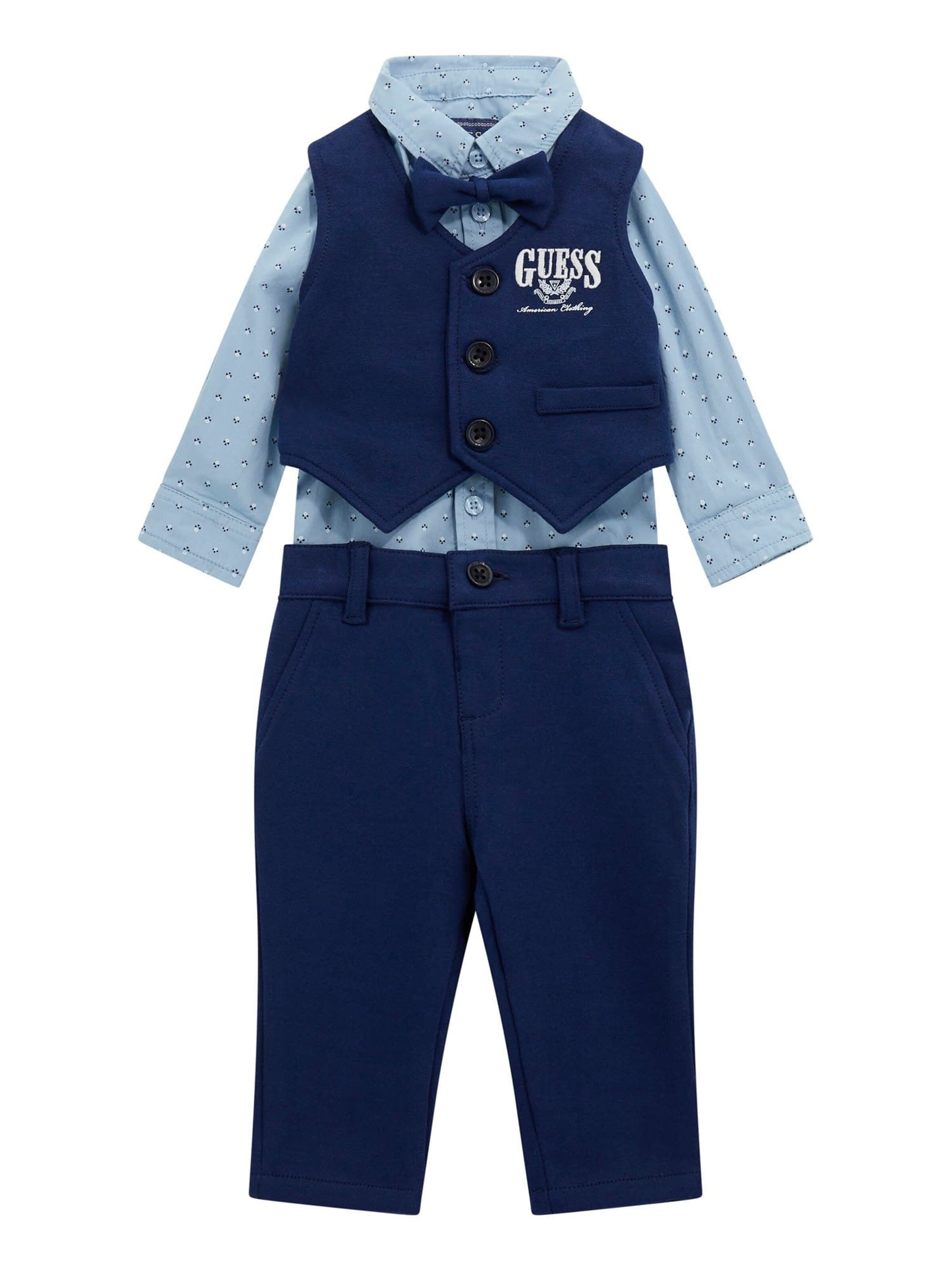 GUESS Set in Blue: front