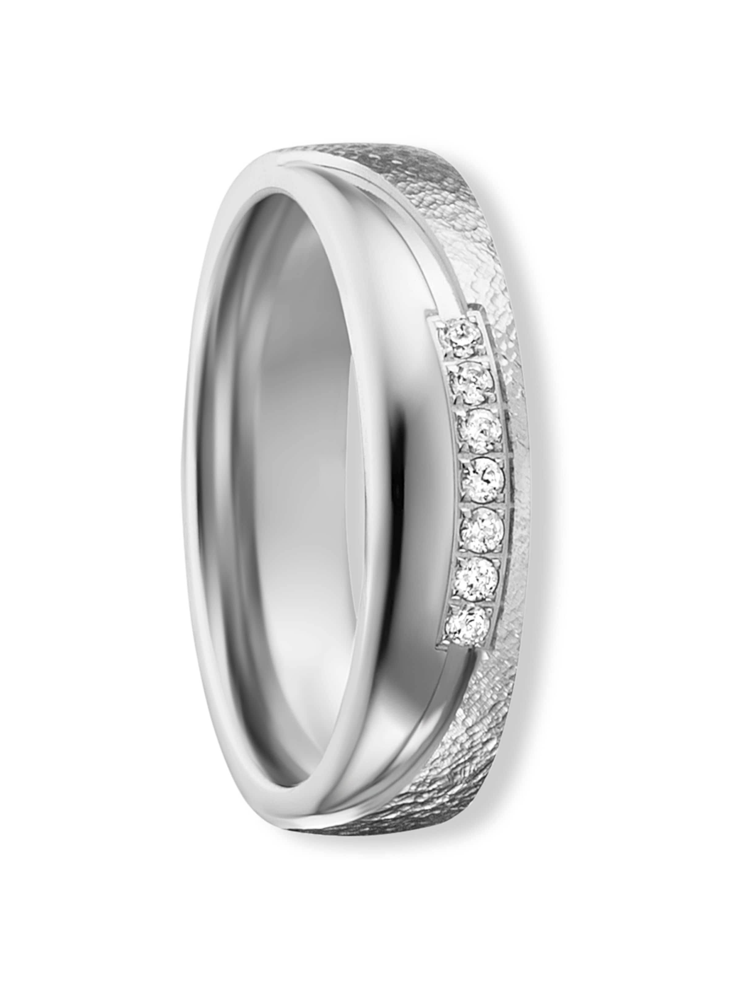 ONE ELEMENT Ring in Silber: Vorderseite