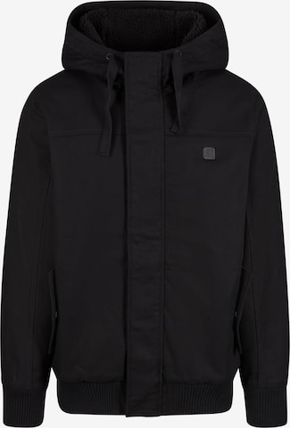 Brandit Jacke 'Essential' in Schwarz: Vorderseite