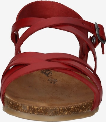 COSMOS COMFORT Strap Sandals in Red