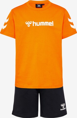 Survêtement 'NOVET' Hummel en orange : devant