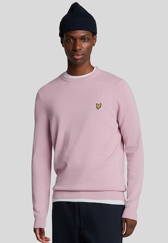 Lyle & Scott Trui in Roze: voorkant