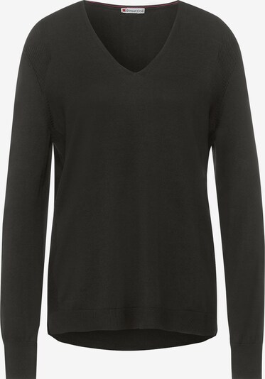STREET ONE Pullover in schwarz, Produktansicht