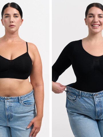 creamy Shapingbody in Schwarz