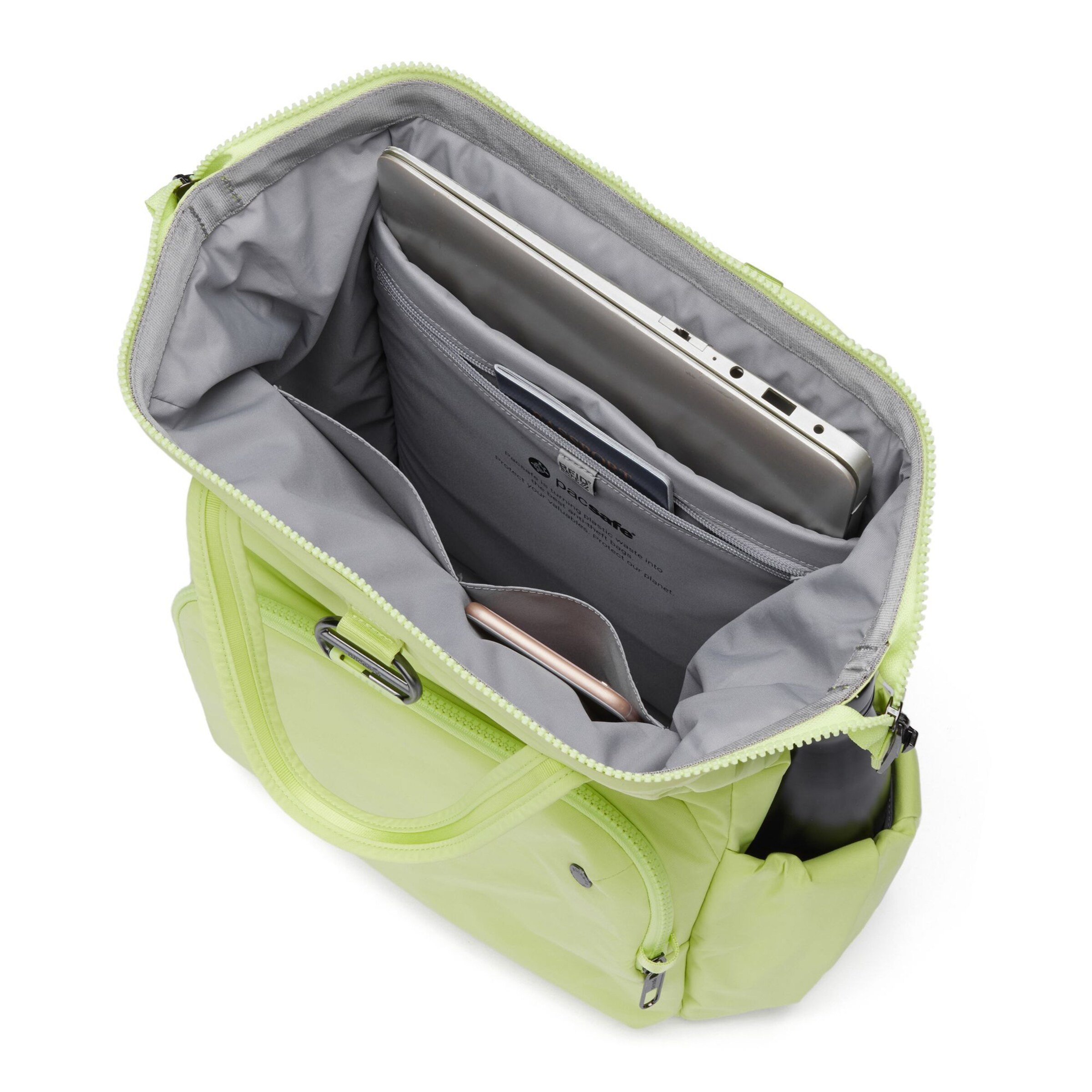 Zaino di Pacsafe in verde