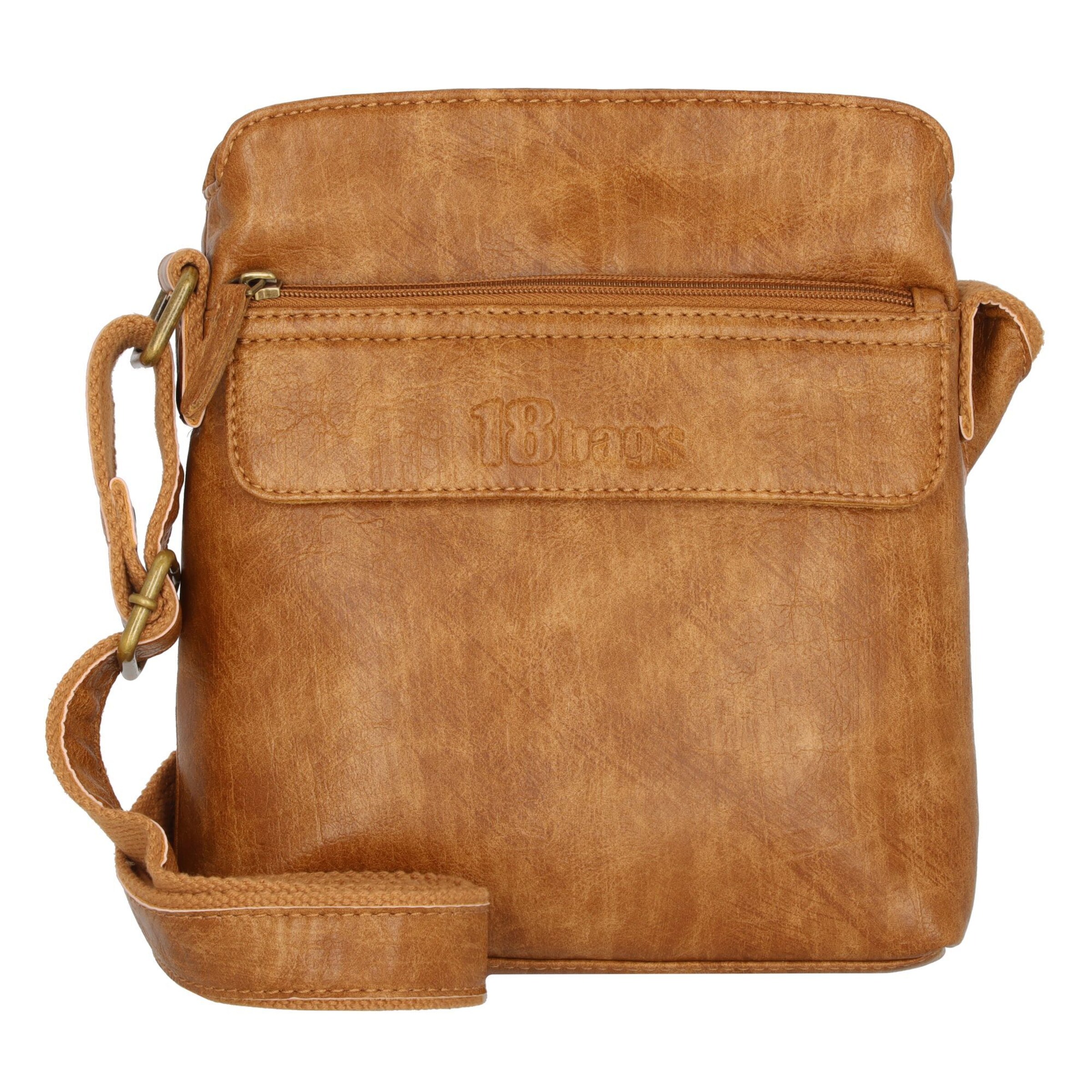 Sac à bandoulière '18bags' Greenland Nature en marron : devant