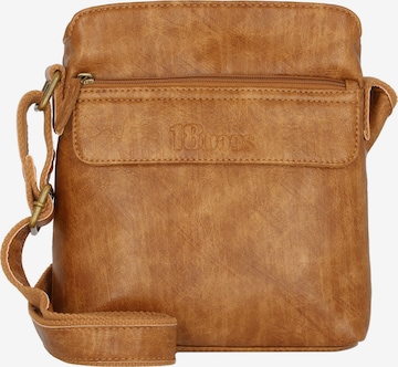 Greenland Nature Crossbody Bag '18bags' in Brown: front