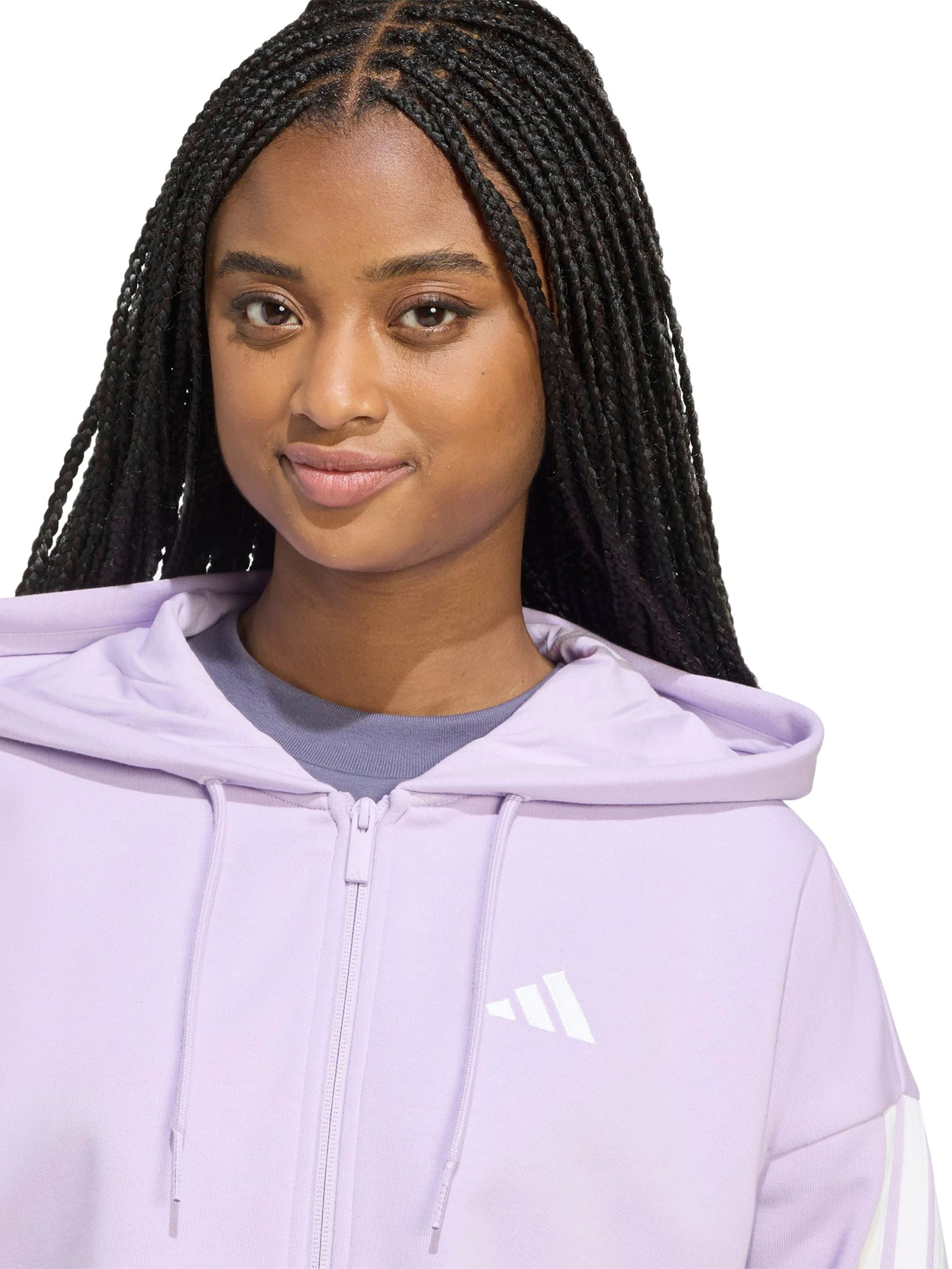 ADIDAS SPORTSWEAR Sportsweatshirt 'Essentials' i lilla