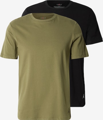 Jordan Tričko 'FLIGHT' – zelená: přední strana