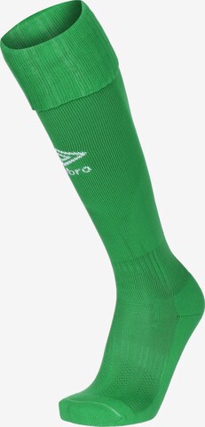 Chaussettes de sport UMBRO en vert : devant