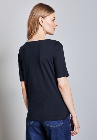 STREET ONE Softes Shirt in Blau