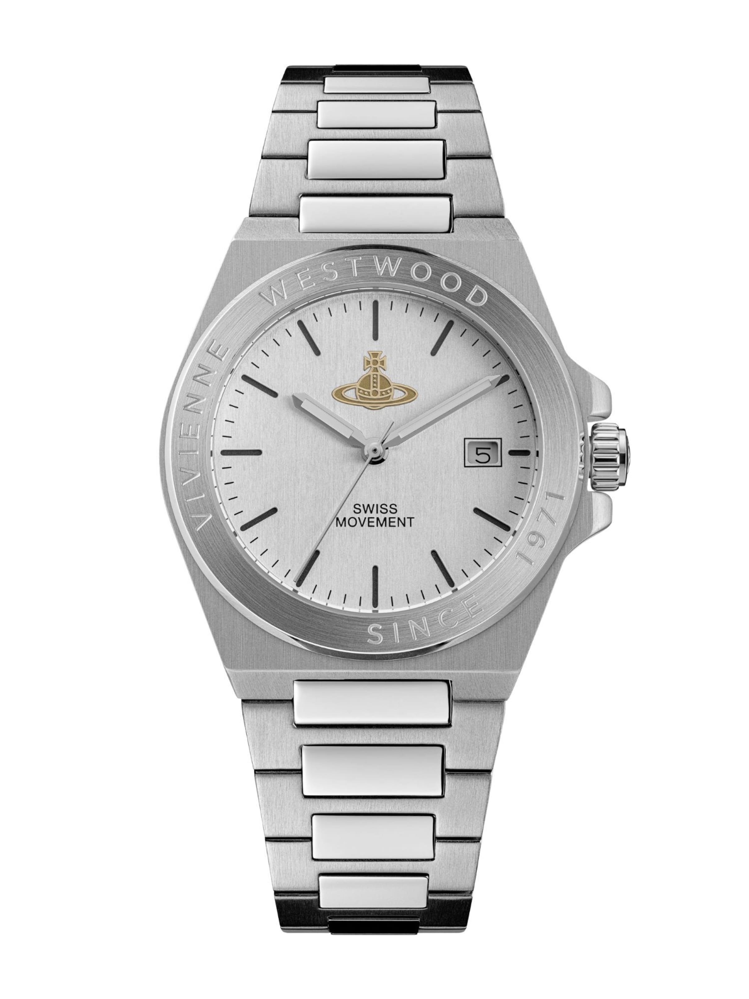 Vivienne Westwood Analog watch 'The Hanwell' in Silver: front