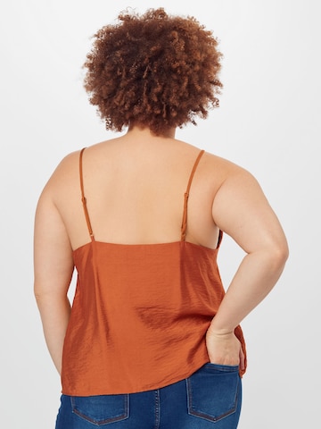 ABOUT YOU Curvy Top 'Isabell' in Brown