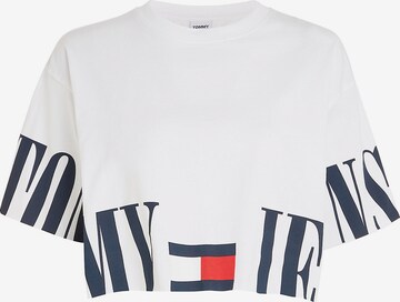 Tommy Jeans T-Shirt in Weiß: predná strana