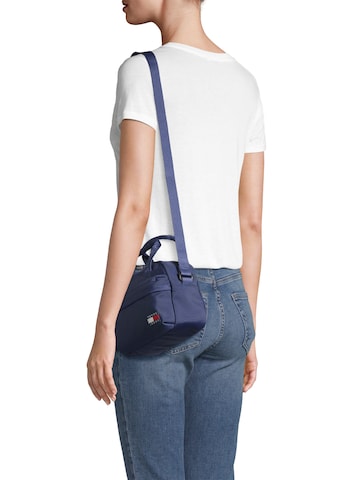 Tommy Jeans Handtas 'Essential' in Blauw: voorkant