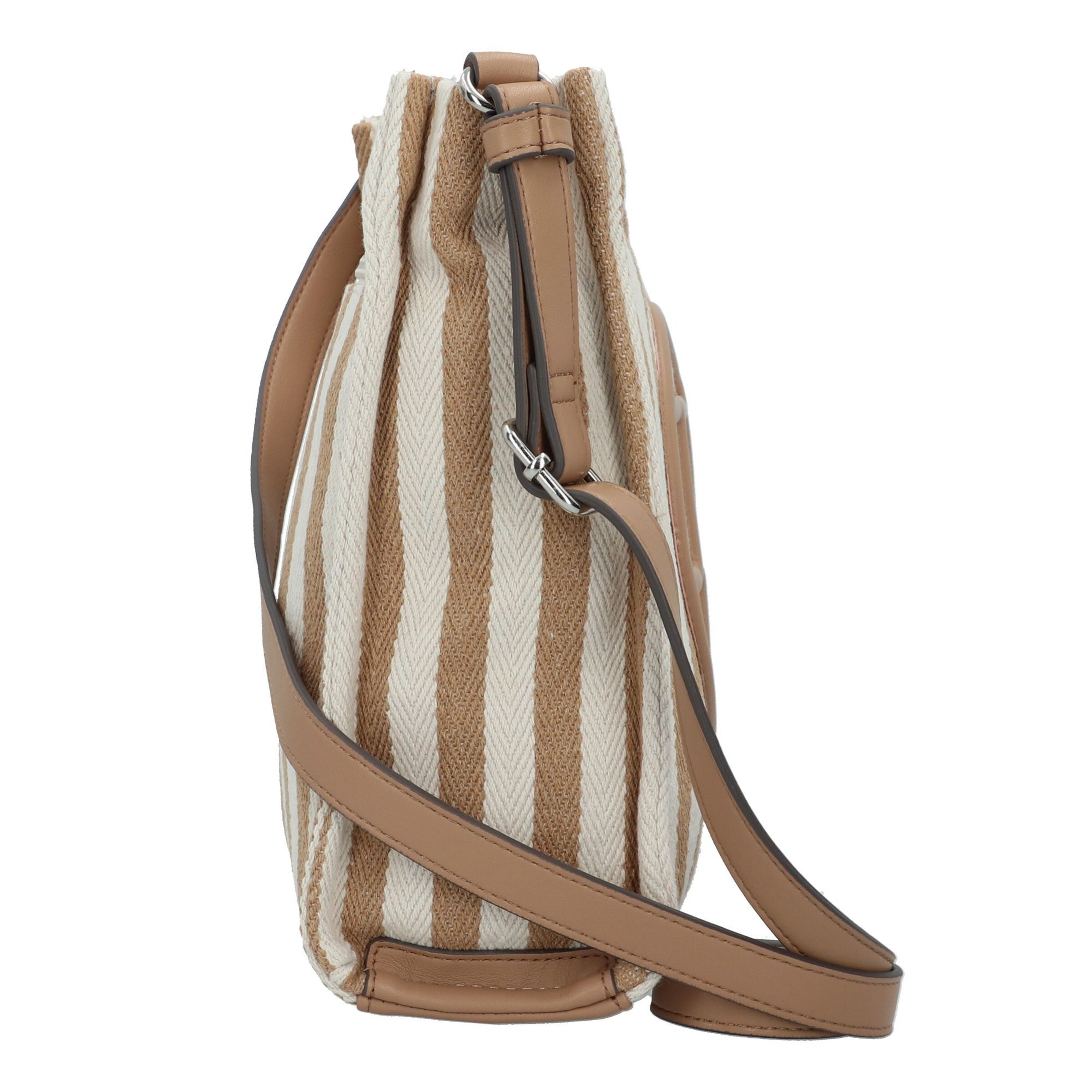 TOM TAILOR Schoudertas 'Romy' in Bruin