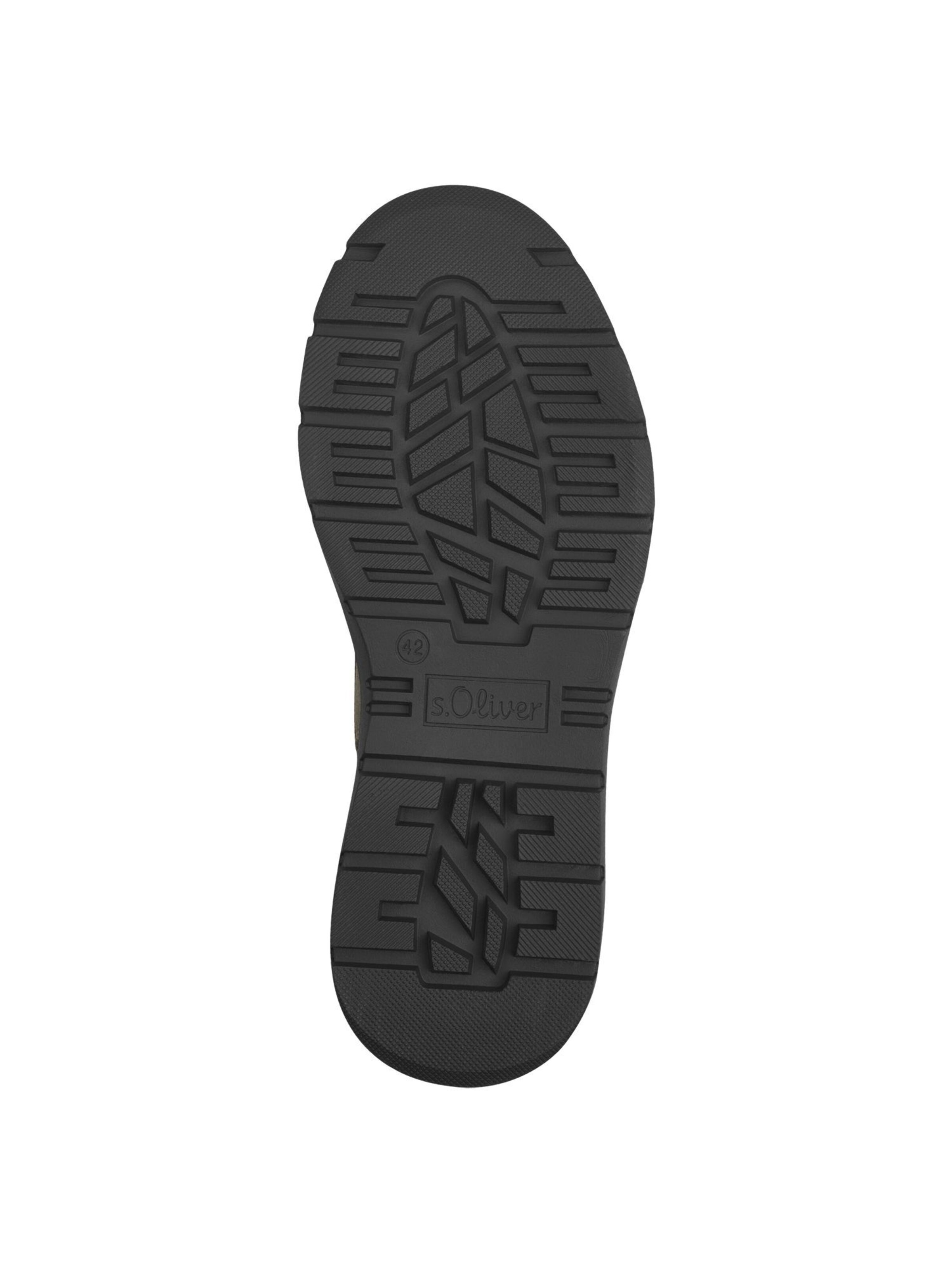 s.Oliver Lace-up boot in Green