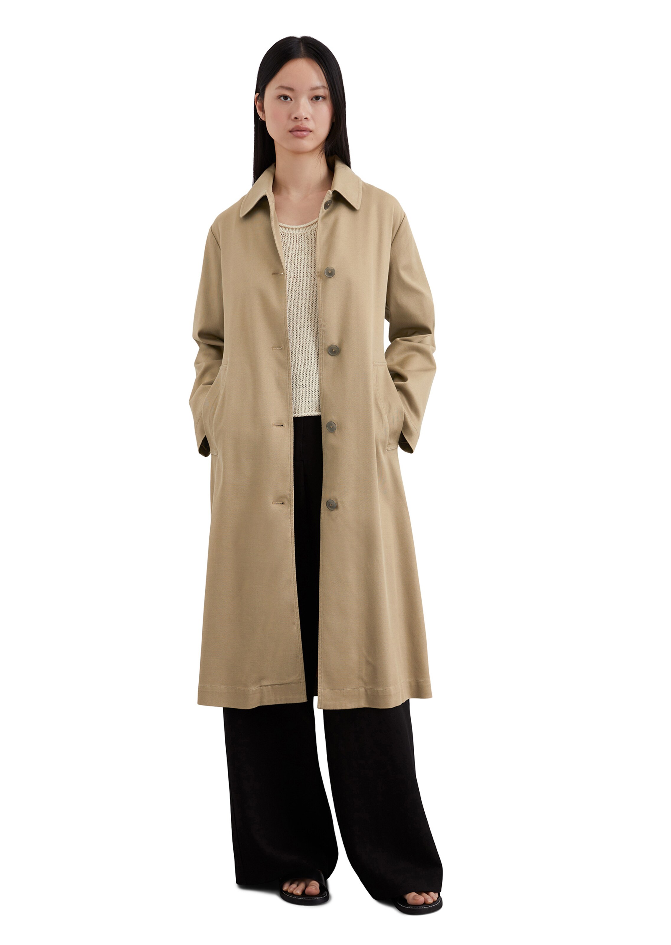 Marc O'Polo Mantel in Beige