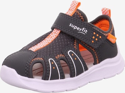 SUPERFIT Sandale 'Wave' in grau / orange / pastellpink, Produktansicht