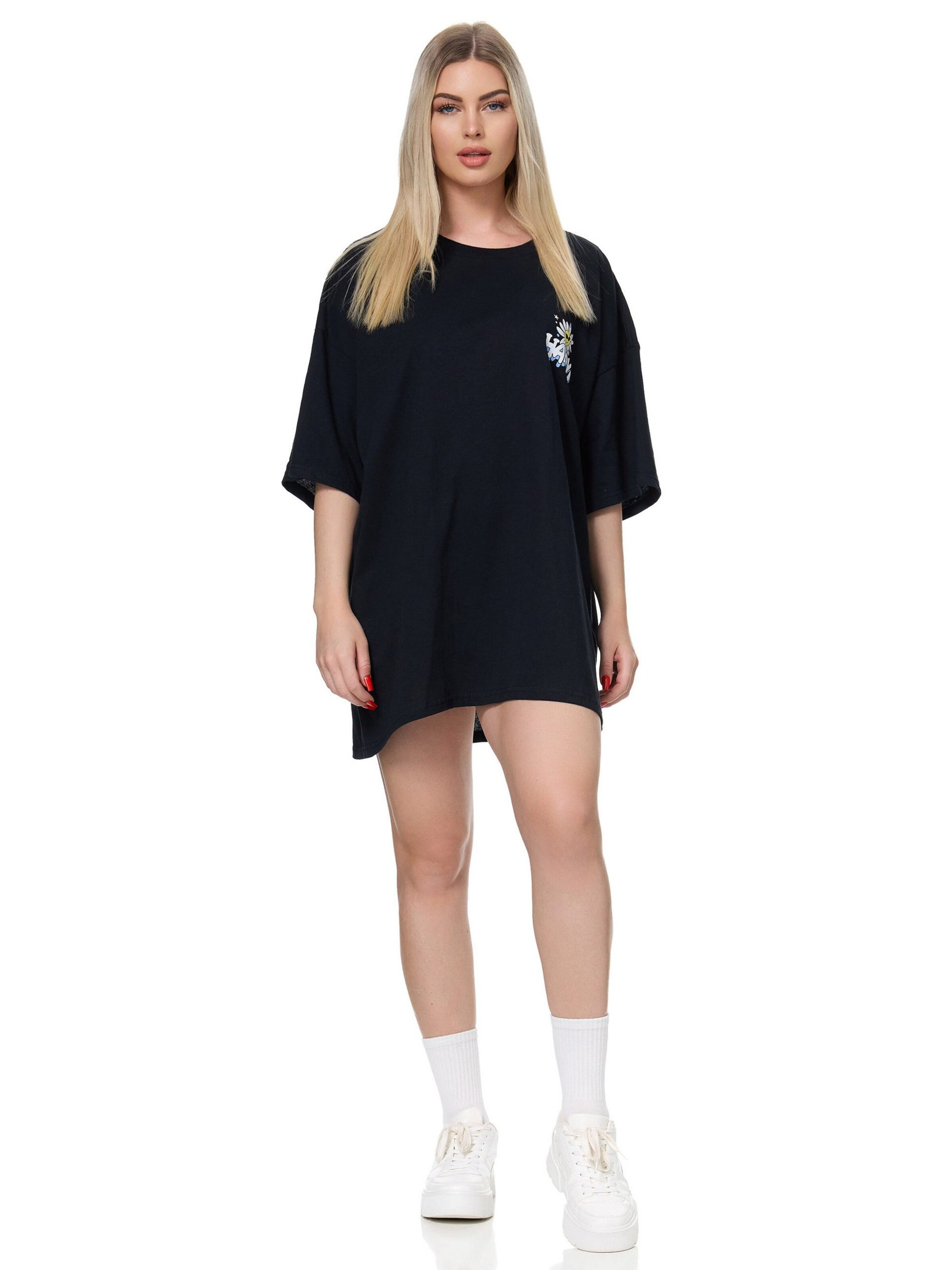 Worldclassca Oversizeshirt‌‌‌ in Schwarz