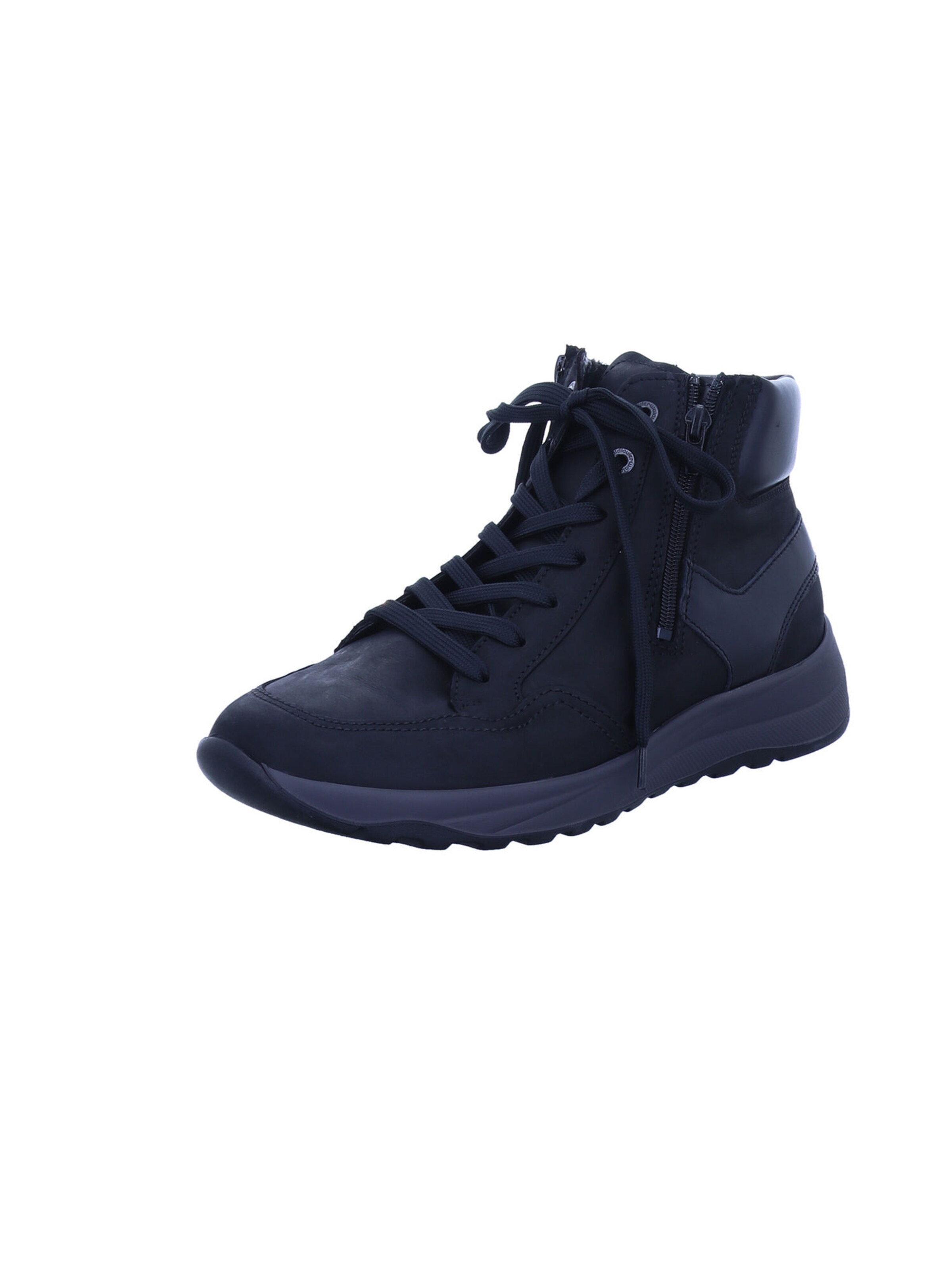 WALDLÄUFER Sneaker 'John' in Schwarz: Vorderseite