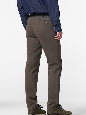 Regular Pantalon chino MEYER en marron