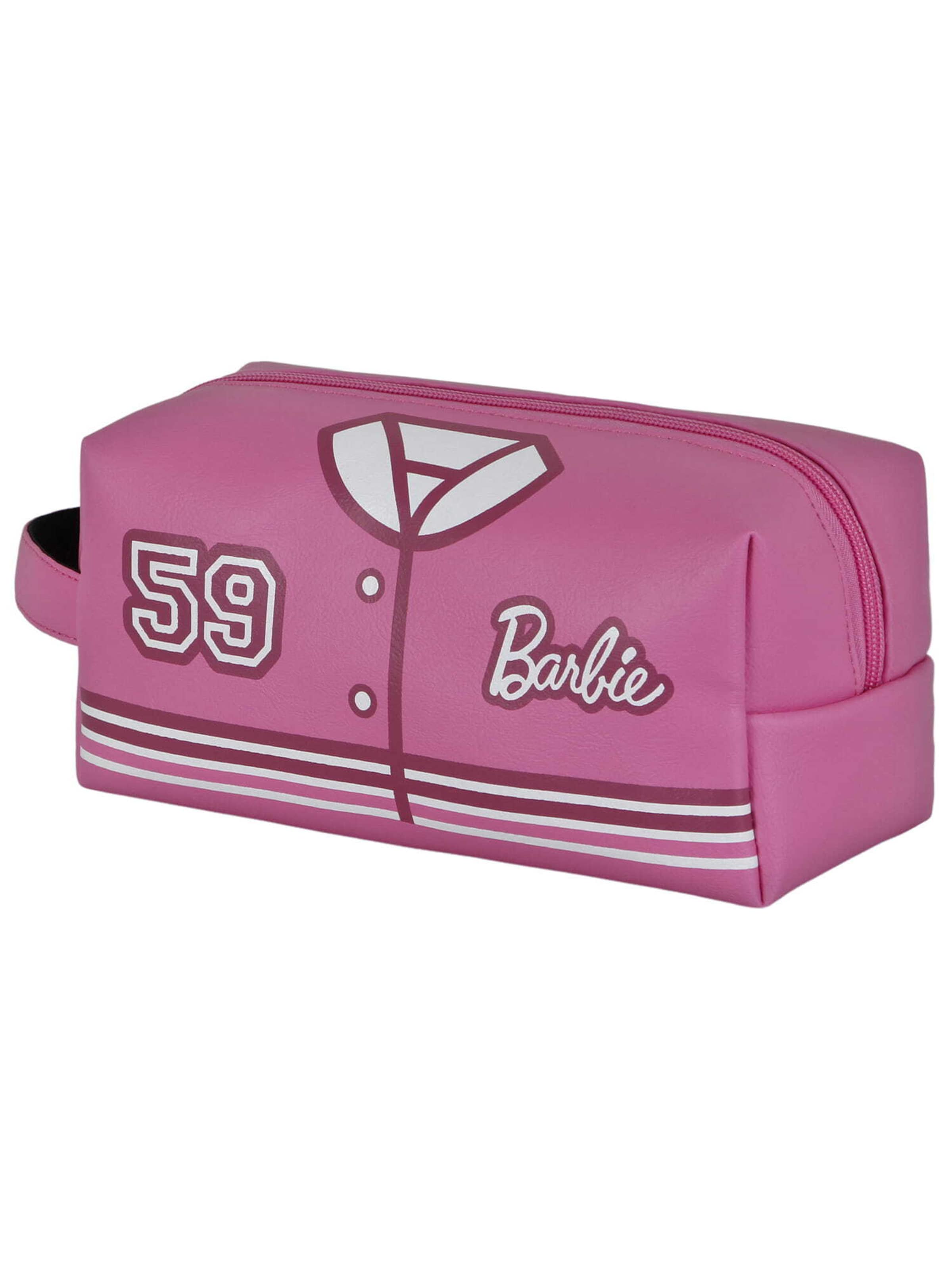 Mattel Toilettas 'Barbie' in Roze: voorkant