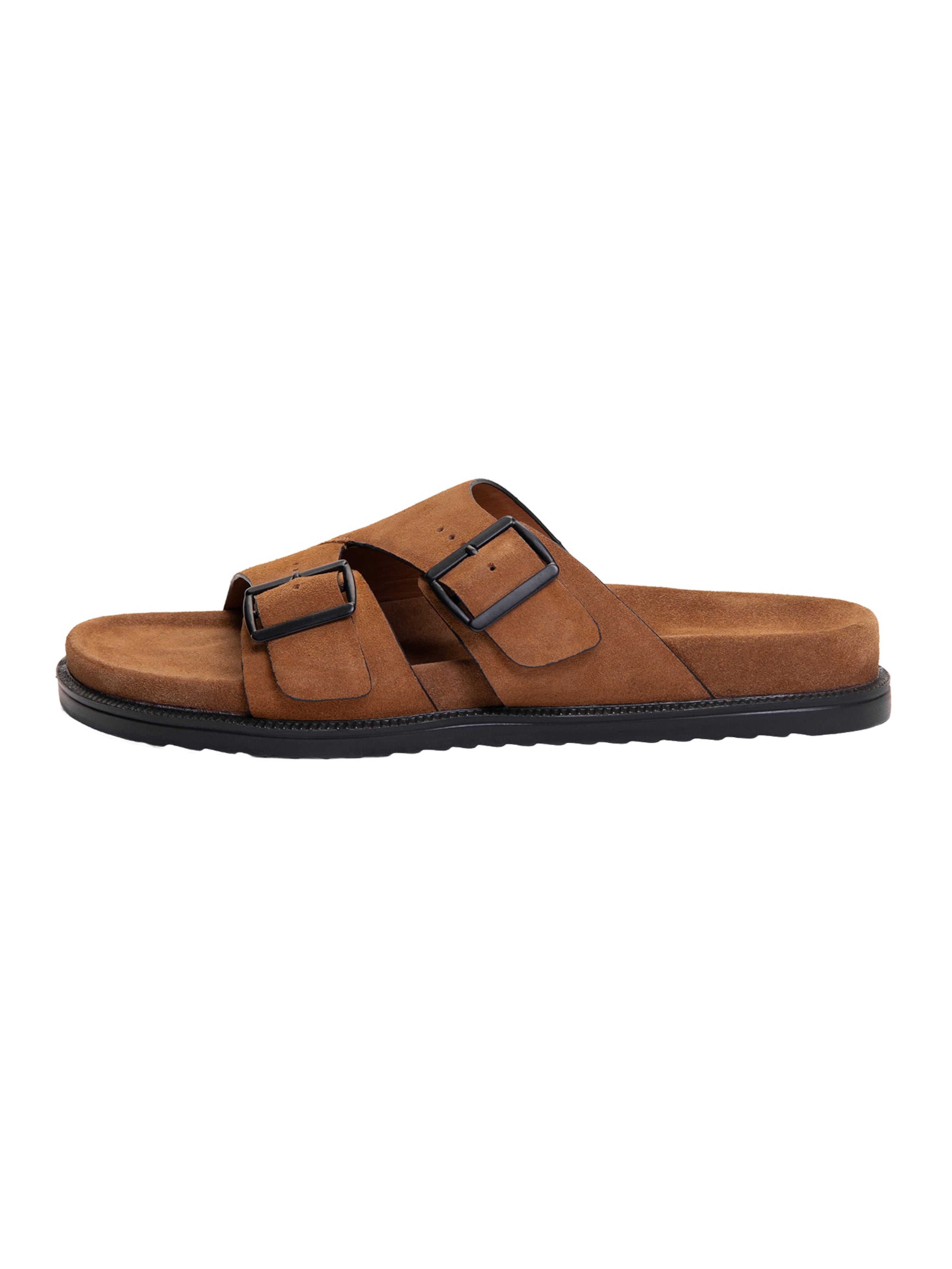 Ombre Mule in Brown: front