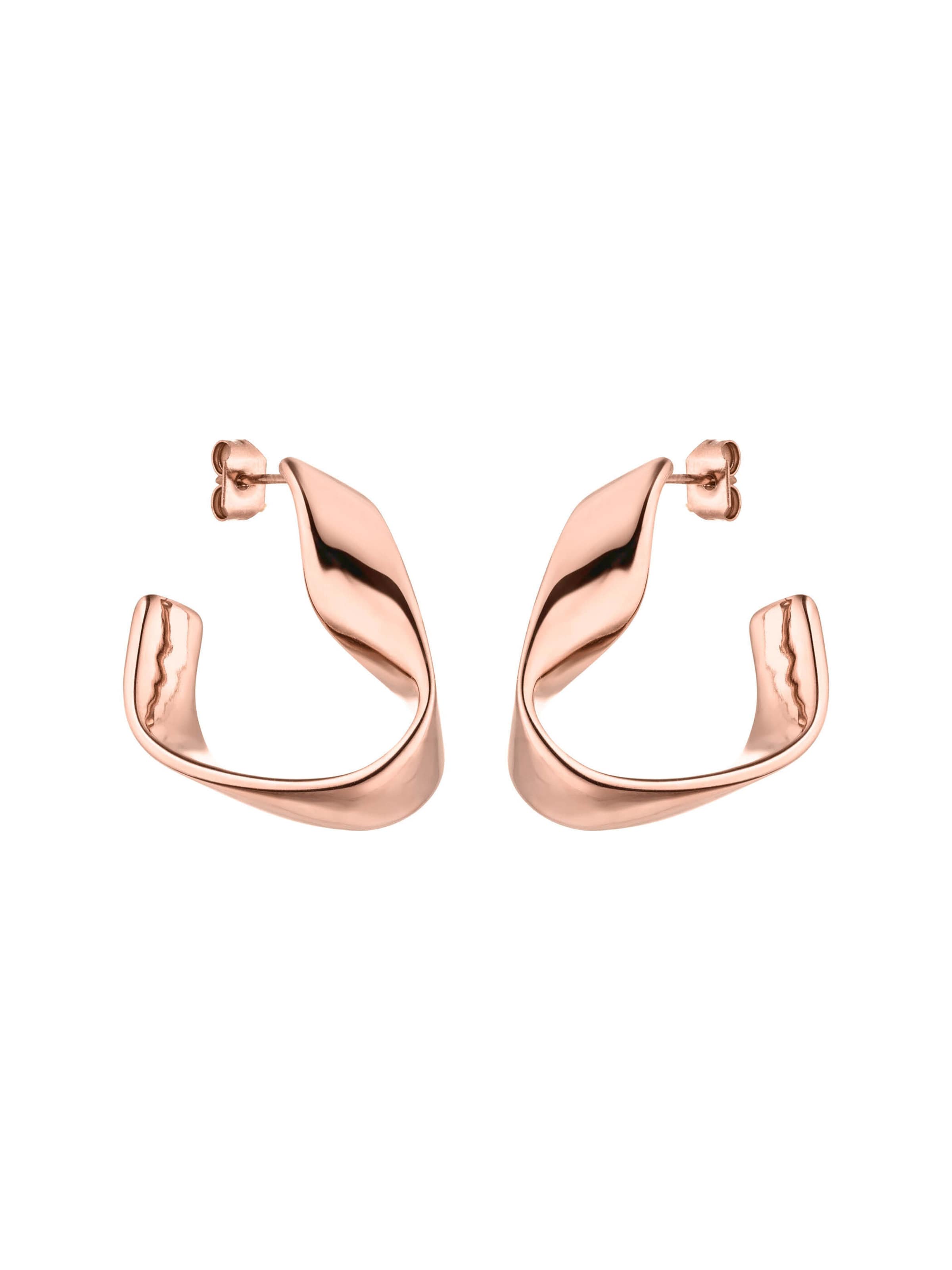 PURELEI Earrings 'River' in Gold: front