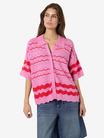 Cardigan Noisy may en rose