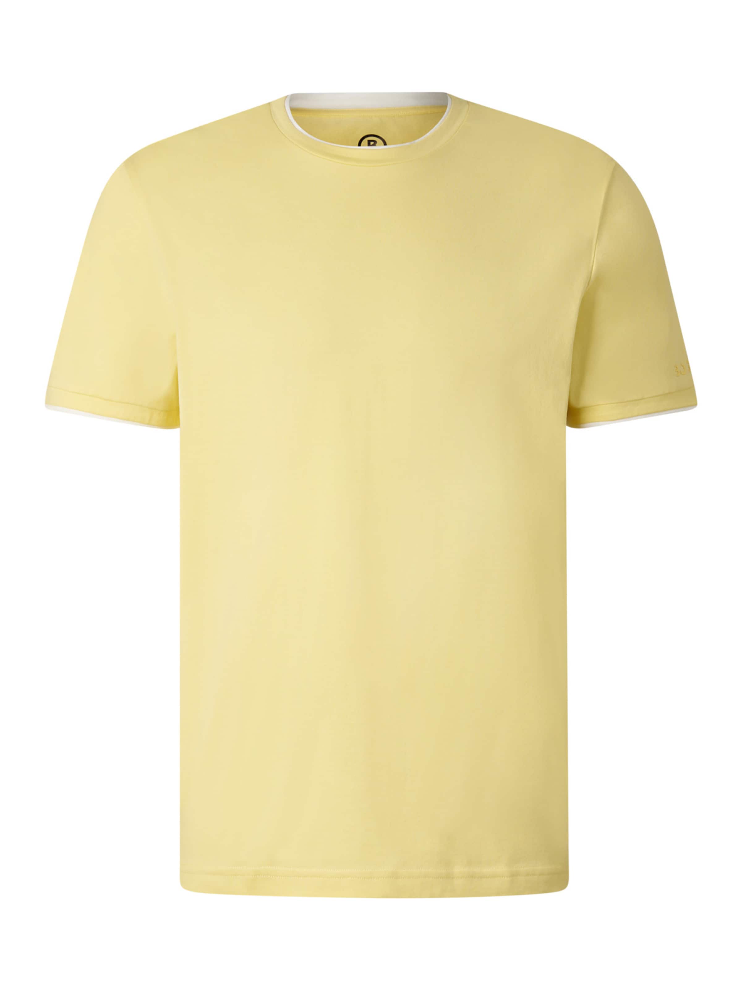 BOGNER T-Shirt 'Ryan' in Gelb: Vorderseite