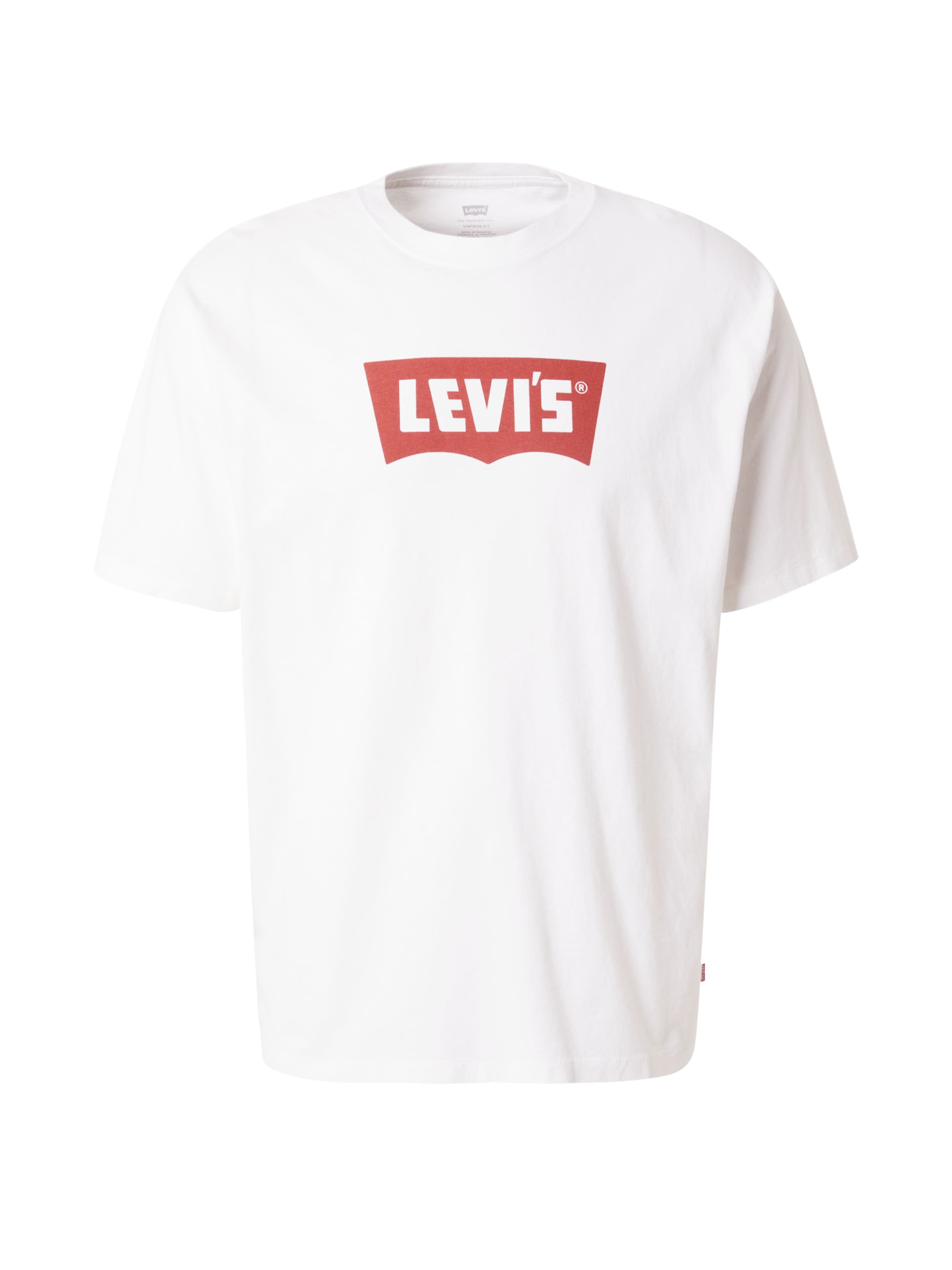 LEVI'S ® T-shirt 'Vintage Batwing Graphic Tee' i vit: framsida