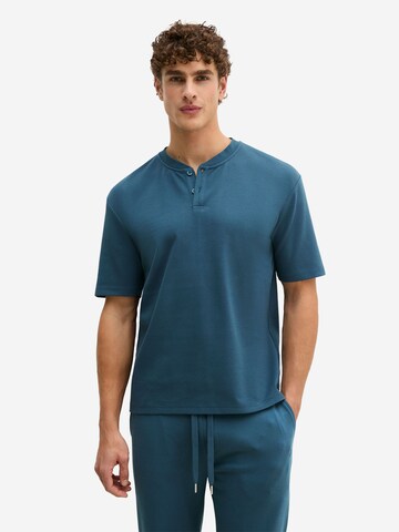 T-Shirt ' Mix N Match ' Marc O'Polo en bleu : devant