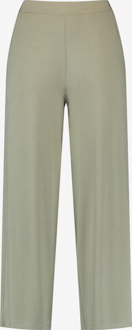 Wide leg Pantaloni di GERRY WEBER in verde: frontale